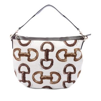 Gucci Pre-owned Gucci Printed Canvas Horsebit Hobo Ladies JQPF1PSMBTU3UYGK