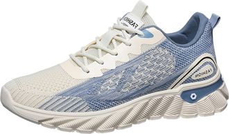 Generic 2026 Running Shoes Mens Summer Breathable Casual Fly Weaving Mesh Sports (Beige, 8)