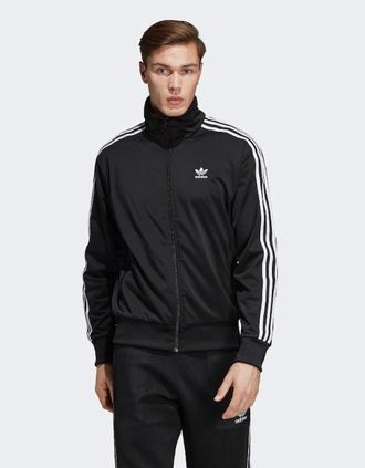 adidas Mens Adidas Originals Firebird Retro Jacket Black - Size: 38/Regular