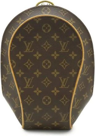 Louis Vuitton Pre-owned Backpacks, female, Brown, Size: ONE SIZE Pre-owned Canvas Backpack