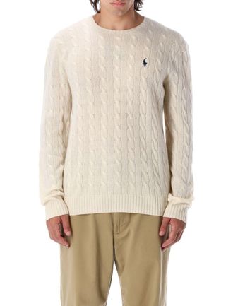 Polo Ralph Lauren Wool-Cashmere Cable-Knit Jumper