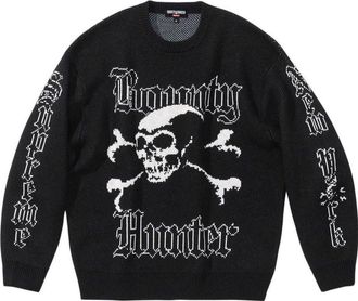 SUPREME x BOUNTY HUNTER FW23 Week6 Sweater Black SUP-FW23-112