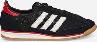 adidas Women s SL 72 OG Sneakers Core Black / Off White / Better Scarlet
