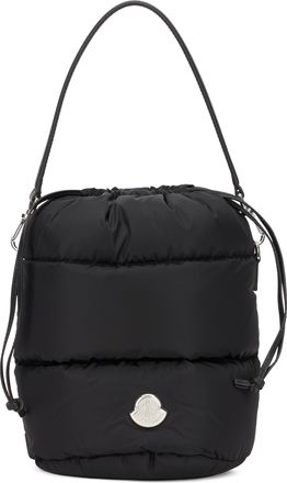 Moncler Womens Handbag Padded Black Polyamide Handbags Hand Bags