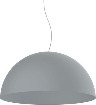 Lumicom Lumicom - cassis Sospensione, 1XE27, max 42W, metallo, grigio, D60cm