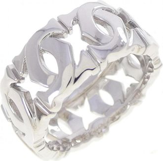 Cartier White Gold White Gold (18K) Band Ring (Pre-Owned)