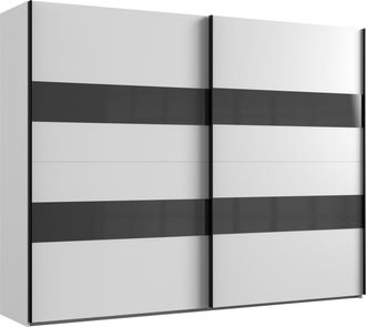 Wimex Schwebetürenschrank »Altona« mit Glaselementen und zusätzlichen Einlegeböden