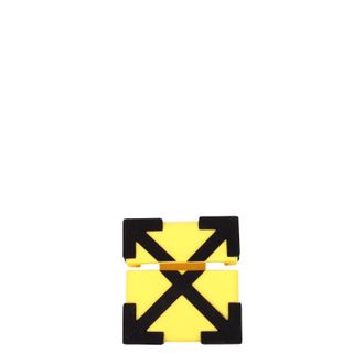 Off-white Off White Geschenkidee Airpods H&uuml;lle Herren Polycarbonat Gelb