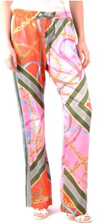 Pinko Trainingsbroeken met Boheemse invloeden - Dames - Sweatpants - Roze - M - Broeken