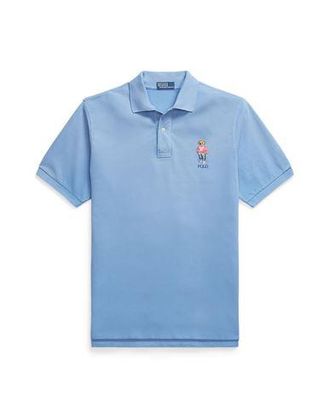 Ralph Lauren CUSTOM SLIM POLO BEAR MESH POLO SHIRT