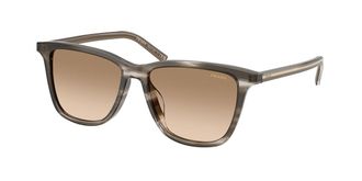 Prada PR D18SD Asian Fit 26O20S Womens Sunglasses Grey Size 54