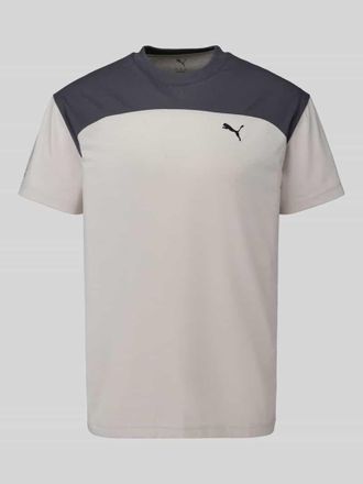 Puma Regular Fit T-Shirt mit DryCell Technology Modell PUMATECH Essentials Tee in Hellgrau, Gr&ouml;&szlig;e XXL
