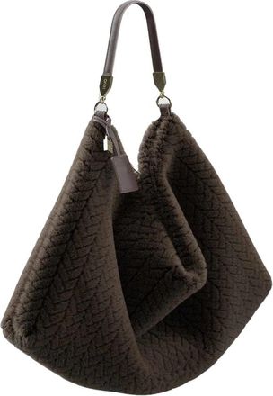 Liu Jo Foulard Hobo Tas - Dames - Schoudertassen - Bruin - ONE Size - Polyester - Tassen