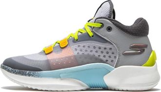 Skechers SKX Resagrip Grey Yellow 253005-GRYL