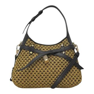 Borbonese Tassen, Dames, Geel, ONE Size, Borsa Hobo Mini