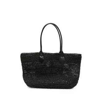 Vivienne Westwood Small Alana Woven Tote Bag