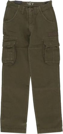 Alpha Industries Donkere olijf Jet Pant Streetwear - Heren - Straight fit broeken - Groen - W36 - Broeken