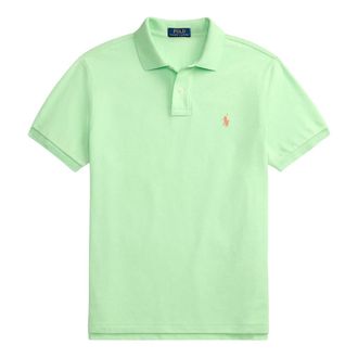 Ralph Lauren Polo Shirts, male, Green, Size: S The Iconic Mesh Polo Shirt