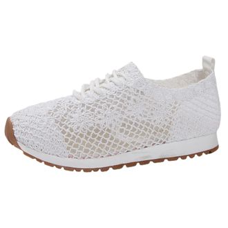 Generic white trainers women Sneakers Women Comfortable Wide Fit Orthopedic Shoes Arch Support Running Trainers Lightweight Breathable Mesh Walking Trainer No