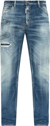 Dsquared2 Jeans con applicazione logo - Blu