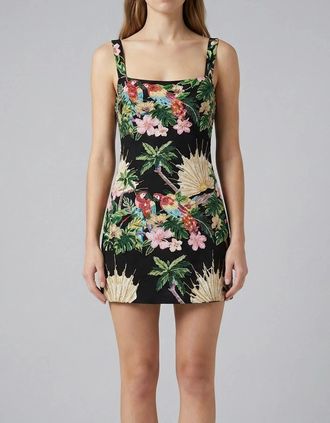 Oceanus Womens Pandora Luxe Hand Beaded Black Dress - Size: 10/8