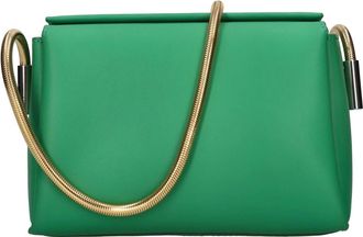 Marni Toggle Small Shoulder Bag - Dames - Schoudertassen - Groen - ONE Size - Leer - Tassen