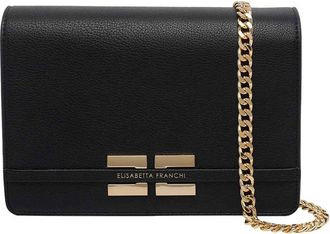 Elisabetta Franchi Black Crossbody Bag
