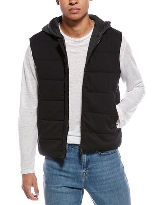 DL1961 Dl1961 Suede-Trim Quilted Vest