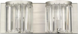 Livex Lighting Livex Ashton 2-Light Brushed Nickel Bath-Light