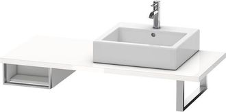 Duravit Duravit Vero Vanity Unit Para Consola, 6546, 1 Compartimento Abierto, 300mm, Color (frente/cuerpo): Decoraci&oacute;n Blanca De Alto Brillo - Ve654602222