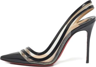 Christian Louboutin Mocassini Paralili in pelle verniciata - Nero
