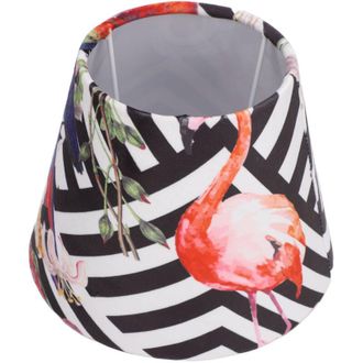 OEM Pantalla De L&aacute;mpara Moderna Y Sencilla De Terciopelo, Decorativa Y Refinada, Para Portal&aacute;mparas E27 Y E14. Flamingos-crezuo