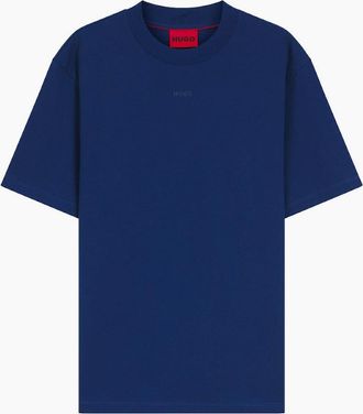 HUGO BOSS Mens HUGO Dapolino T-Shirt S2-26 498 Open Blue - Navy - Size: 44