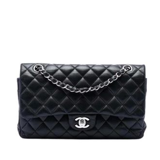 Chanel Pre-owned Classic Double Flap Schoudertas - Dames - Pre-owned - Zwart - Maat: ONE Size Leer