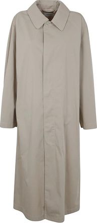 Christophe Lemaire Jassen, Dames, Beige, S, Stijlvolle Overjas voor Mannen