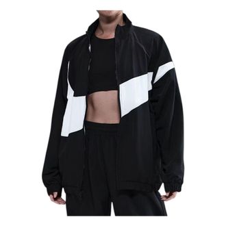 Nike (WMNS) Nike Oversized Woven Jacket Black White HV4108-010