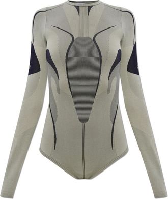 Off-white Bodysuit met lange mouwen - Dames - Bodies - Beige - XS - Tops