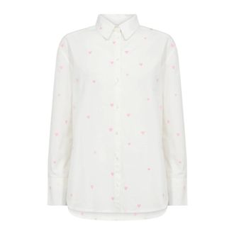 Saint Tropez DianneSZ Shirt - female - Saint Tropez - Shirts - White - 2XL - Blouses & Shirts