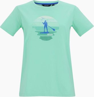 Regatta Womens Regatta Womens/Ladies Filandra VX Sunset Paddleboard T-Shirt - Green - Size: 20