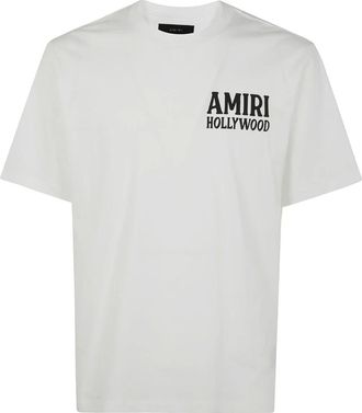 Amiri T-Shirts, male, White, XL, Jazz Wolf Graphic Tee