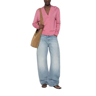 Max Mara Dames, Truien, Roze, Maat: S Zijde