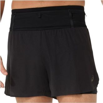 Asics Fujitrail Elite Short Laufshorts f&uuml;r Herren | schwarz