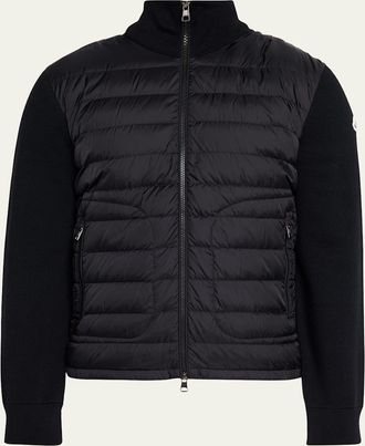 Moncler Mens Mock Turtleneck Jacket
