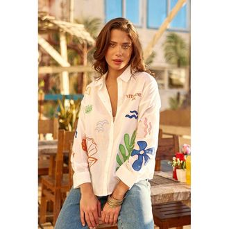 La petite &eacute;toile Geborduurd shirt, CHANICA