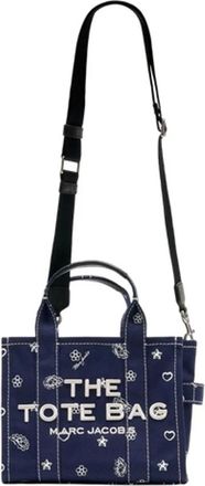 Marc Jacobs Tote Bags, female, Blue, Size: ONE SIZE The Small Tote