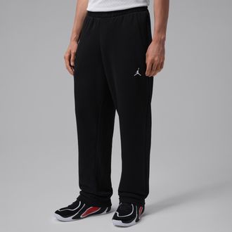 Nike Jordan Mens Jordan Sport Crossover Dri-FIT Fleece Pants in Black | IQ5792-010