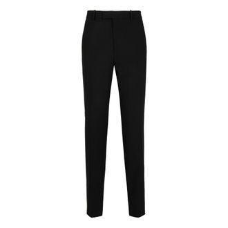 Ferragamo Mens Slim-Fit Wool Tailored Trousers, Brand Size 52 ( US Size 36 )