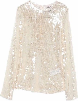 Semicouture Sequined Top