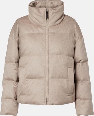 Max Mara The Cube Destino cashmere down jacket