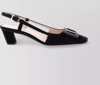 Roger Vivier leather slingback pumps